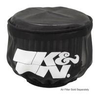 K&N Black Round Precharger Filter Wrap Fits 3-1/4" x 2-1/2" 22-8007PK