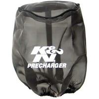 K&N Black Round Tapered Precharger Filter Wrap Fits 6" ID Base 4.625" ID Top