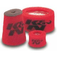 K&N Red Foam Round Tapered Precharger Filter Wrap 6" ID Base 5" ID Top x 9" H