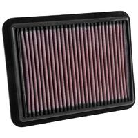 K&N Air Filter Mazda 2, 3 & 2017 for Toyota Yaris 1.5L L4 33-5038 2013-2017