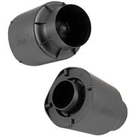 K&N Orion Closed Universal Intake Filter 4.00" Inlet With 3.00" Outlet 54-5000