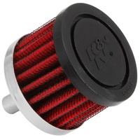 K&N Push-In Vent Filter 2 OD x 1-1/2 H With 3/8" (10mm) Tube KN62-1000