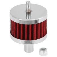 K&N Push-In Vent Filter 2 OD x 1-1/2 H With 1" (25mm) Tube With Stud KN62-1100