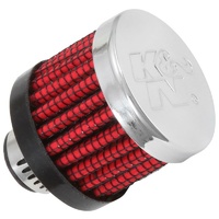 K&N Clamp-On Vent Filter 1-3/8 OD x 1-1/8 H With 5/16" (8mm) Hole KN62-2470