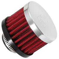 K&N Clamp-On Vent Filter 2 OD x 1-1/2 H With 5/8" (16mm) Hole 62-1340