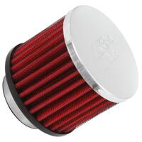 K&N Clamp-On Vent Filter 3 OD x 2-1/2 H With 1-1/2" (38mm) Hole 62-1460