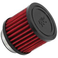 K&N Clamp-On Vent Filter 3 OD x 2-1/2 H With 1-3/4" (44mm) Hole 62-1470
