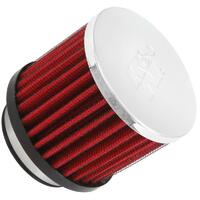 K&N Clamp-On Vent Filter 3 OD x 2-1/2 H With 1-3/4" (44mm) Hole 62-1480