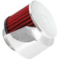 K&N Clamp-On Vent Filter 3 OD x 2-1/2 H With 1-1/2" (38mm) Hole 62-1514