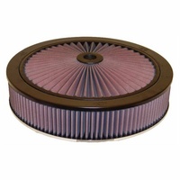 K&N Custom Air Filter Assembly 14 OD x 3" H Neck Size 5-1/8" KN66-3010