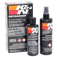 K&N Recharger Filter Care Service Kit Air filter cleaner For Black Air Filters