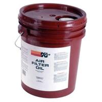K&N Air Filter Oil 5 US gallon drum (18.92L) Red 99-0555