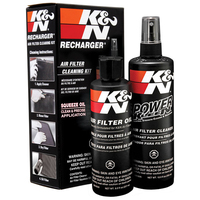 K&N Recharger Filter Care Service Kit Air filter cleaner and oil, squeeze bottle