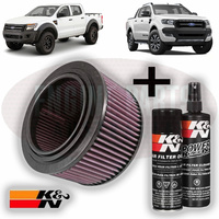 K&N Performance High Flow Air Filter & Cleaner Kit for Ford Ranger PX PX2 2.2 3.2
