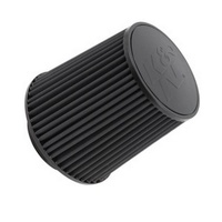 K&N Black Universal Round Tapered Clamp On Filter 114mm 203 mm x 203 mm x 168 mm