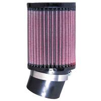 K&N Universal Clamp On Filter 62 mm 127 mm H x 95 mm OD RU-1760