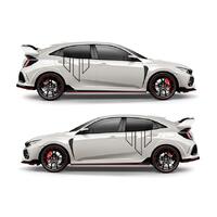 Whiteline Black Door Emblem 800x675mm Small KWM042S