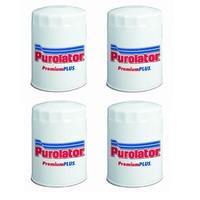 Purolator oil filter x 4 for Holden Commodore 4.2L V8 VH Petrol 253