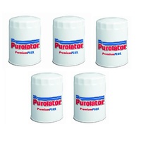 Purolator oil filter x 5 for Holden Torana 5.0L V8 LH Petrol 308