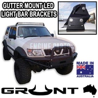 Grunt 4x4 50 inch LED Light Bar Gutter Mount for Nissan Patrol GU 1997-2016