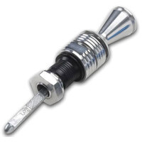 Lokar Anchor-Tight Locking Trans Dipstick Polished for Ford C4 3" Direct Mount