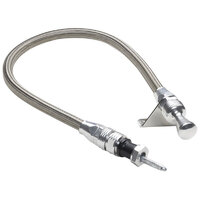 Lokar Anchor-Tight Locking Trans Dipstick Polished Powerglide Firewall Mount