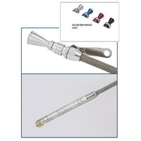 Lokar Anchor-Tight Locking Engine Dipstick Polished SB Chev R/H Side 1980-On