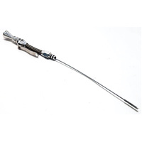 Lokar Anchor-Tight Lock Flex Engine Dipstick Polished SB Chev L/H Side Pre-1980