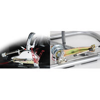 Lokar Interior Battery Disconect Lever Kit Mount To B&M Pro Ratchet LK-1330022