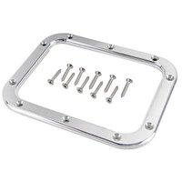 Lokar Billet Rectangular Boot Ring (Only) 6-3/4" x 5-1/4" OD x 5-1/2" x 4" ID
