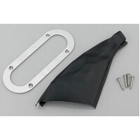 Lokar Floor Mount Emergency Hand Brake Boot with Stainless Steel Ring LK-70-EHBF