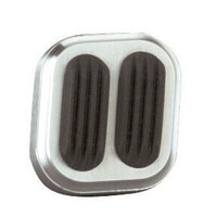 Lokar Dimmer Switch Cover with Rubber Brushed Billet Aluminium LK-BAG-6006