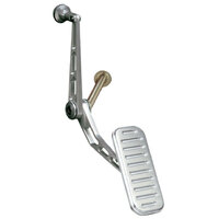 Lokar Accelerator Pedal Assembly Brushed Billet Aluminium 1955-1957 Chevy