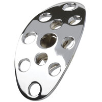 Lokar Lakester Steel Brake/Clutch Pedal Chromed 1-Piece Drilled LK-BAG-6152