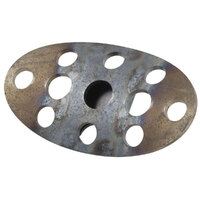 Lokar Lakester Steel Automatic Brake Pedal Raw Drilled LK-BAG-6156