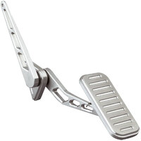 Lokar XL Series Accelerator Pedal Ball-Milled Brushed Billet Aluminium