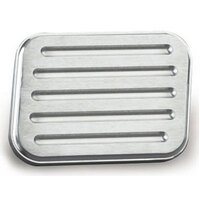 Lokar XL Series Brake Pad Ball-Milled Brushed Billet Aluminium LK-BFG-6011