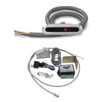 Lokar Horizontal LED Dash Indicator Brushed Billet Aluminium GM 700-R4/4L60