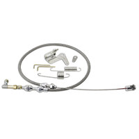 Lokar 24" Duo-Pak Hi-Tech Stainless Steel Accelerator Cable Kit LK-DP-1000HT
