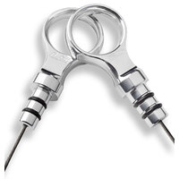 Lokar Billet Direct Mount Engine Dipstick Polished GM LS Series LK-ED-5000LS1