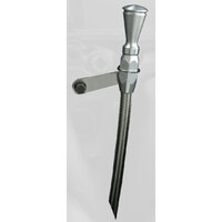 Lokar Braided Stainless Steel Engine Dipstick Big Block Chevy LK-ED-5003