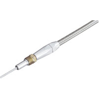 Lokar Braided Stainless Steel Engine Dipstick for Ford 351 Screw into Pan Style