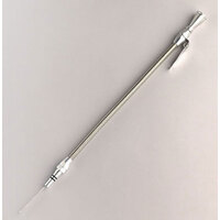 Lokar Braided Stainless Steel Engine Dipstick Big Block for Ford 460 & 514 Crate