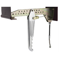 Lokar Under-the-Dash Hand Brake Brushed Billet Aluminium LK-EHB-9200