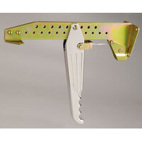 Lokar Under-the-Dash Hand Brake Chromed Billet Aluminium LK-EHB-9201