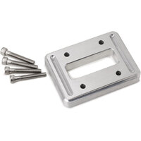 Lokar 1/2" Floor Mount Accelerator Pedal Spacer Brushed Billet Aluminium
