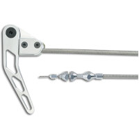 Lokar Bonnet Release Cable Kit Braided Stainless Steel Housing LK-HR-1100HT