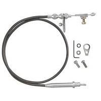 Lokar Stainless Steel Kick Down Bracket and Cable TH-350 Trans LK-KD-2350U