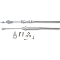 Lokar Polished Hi-Tech Kick Down Kit for Ford C-4 Trans LK-KDP-20C4HT