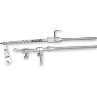 Lokar Polished Hi-Tech Kick Down Kit for Ford AOD Trans LK-KDP-2AODHT